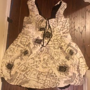 Marauder’s Map Harry Potter Dress
